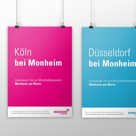 Stadt Monheim am Rhein Imagekampagne Markenbildung Werbung